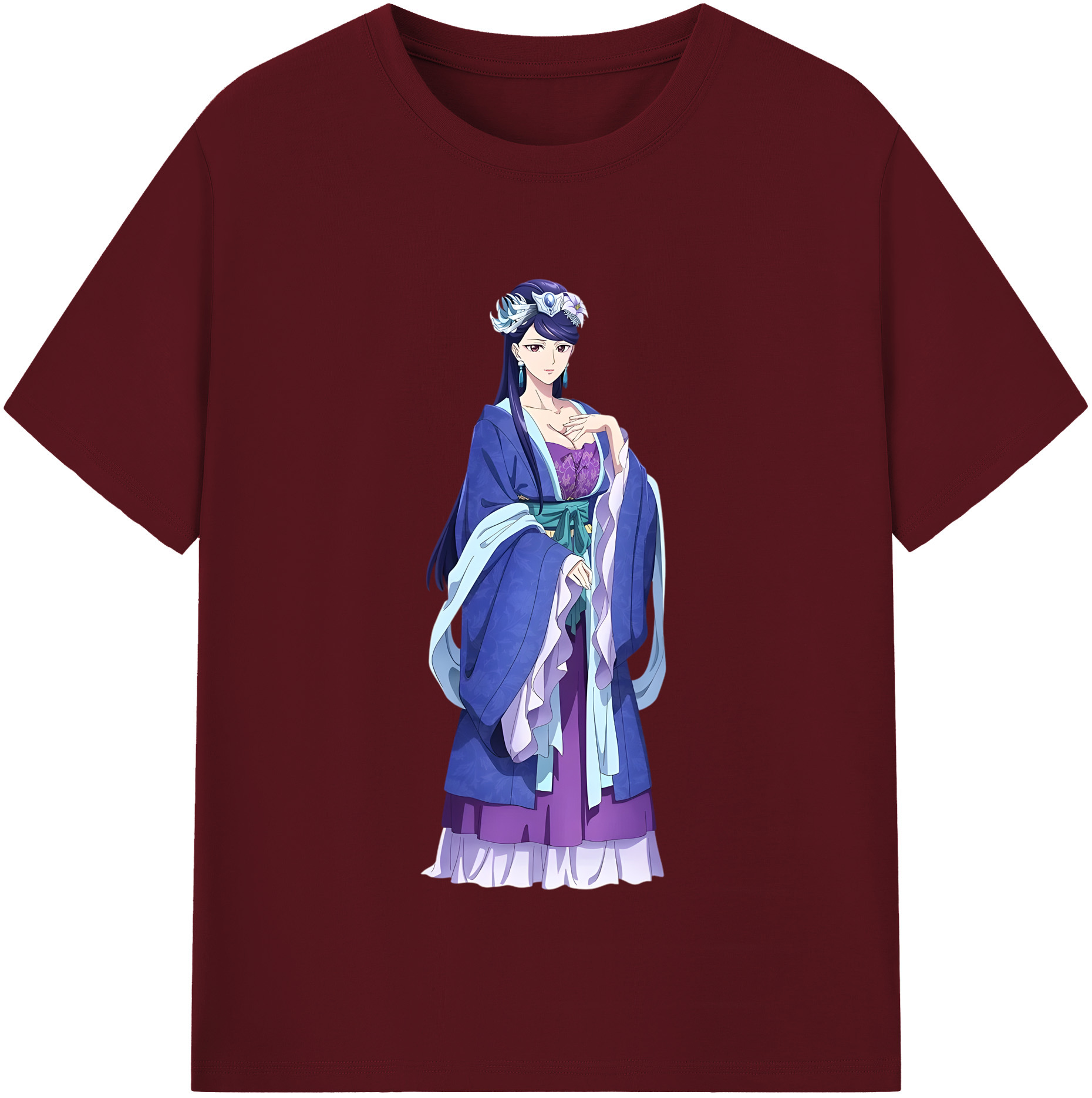 （画像用） 薬屋のひとりごと The Apothecary Diaries 綿100％半袖Tシャツ（フロントプリント）